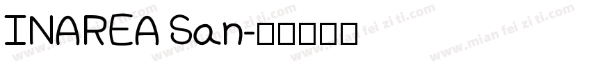 INAREA San字体转换